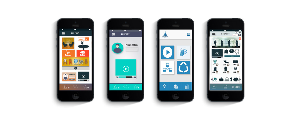 Design interface for mobile app